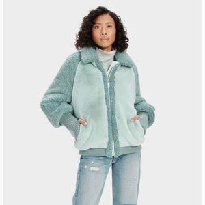 UGG Augusta Sherpa Baseball Jacket